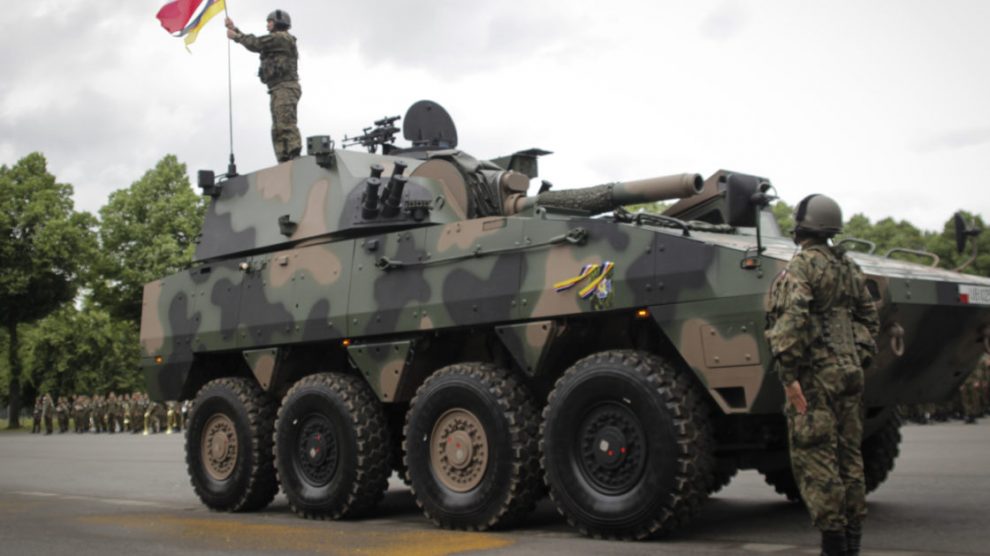 Siły Zbrojne RP odebrały pierwsze moździerze samobieżne „Rak”