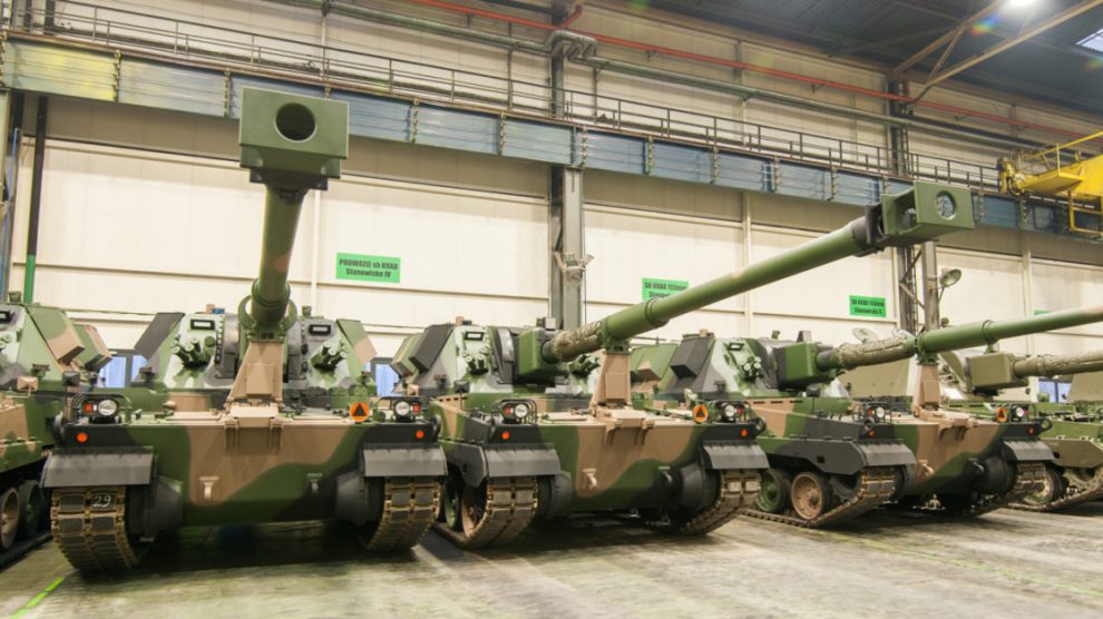 Siły Zbrojne RP odebrały samobieżne haubice „KRAB”