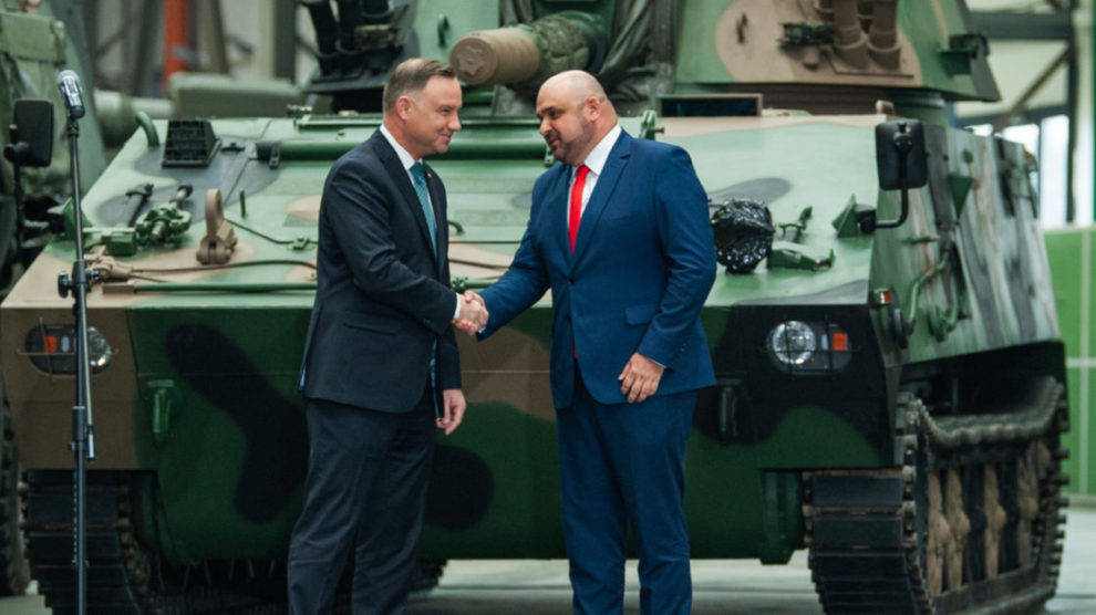 Prezydent RP Andrzej Duda z wizytą w Hucie Stalowa Wola S.A.