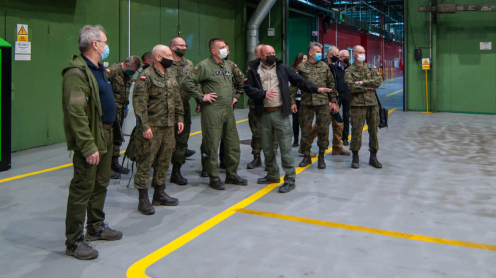 Delegacja Dowództwa Operacyjnego Rodzajów Sił Zbrojnych w Hucie Stalowa Wola S.A.