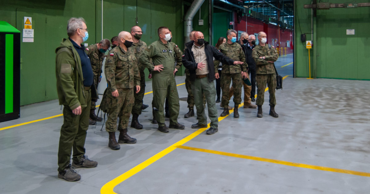 Delegacja Dowództwa Operacyjnego Rodzajów Sił Zbrojnych w Hucie Stalowa Wola S.A.