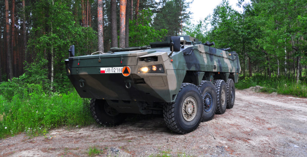 Artillery Command-Post Vehicle (wheeled chassis) ACPV